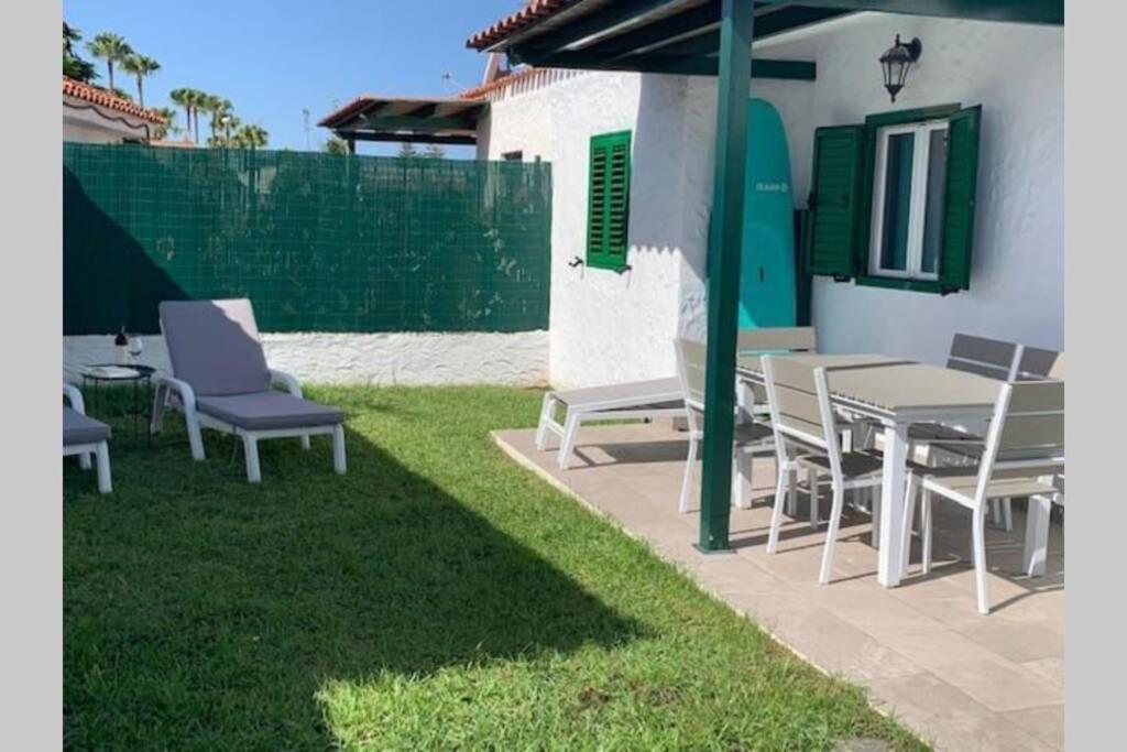 Renovated 2 Bedroom Bungalow In Playa Del Ingles Maspalomas  Eksteriør billede