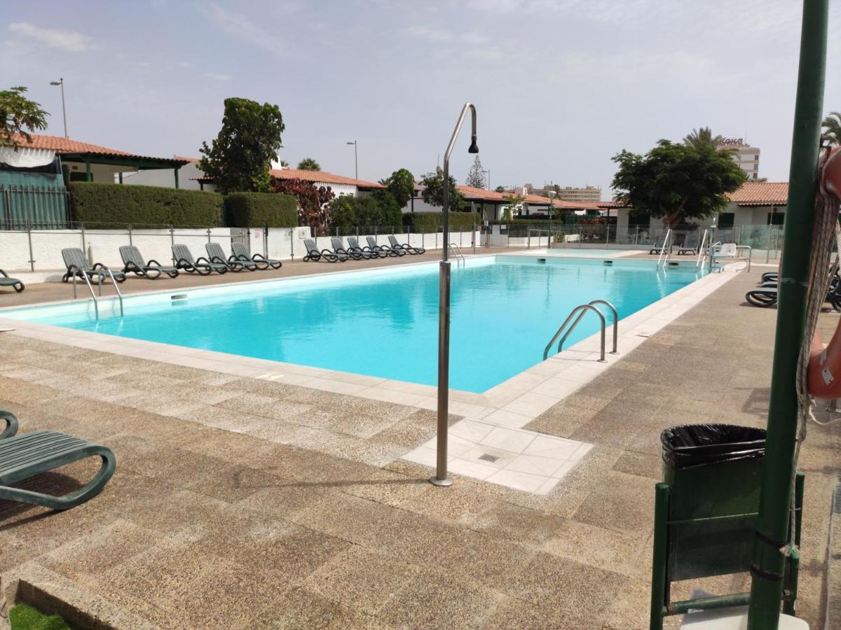 Renovated 2 Bedroom Bungalow In Playa Del Ingles Maspalomas  Eksteriør billede